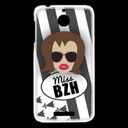 Coque HTC Desire 510 Miss Bretagne Chatain