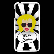Coque HTC Desire 510 Miss Corse Blonde