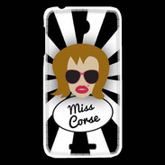 Coque HTC Desire 510 Miss Corse Rousse