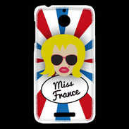 Coque HTC Desire 510 Miss France Blonde