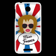 Coque HTC Desire 510 Miss France Rousse