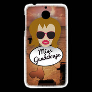 Coque HTC Desire 510 Miss Guadeloupe Rousse