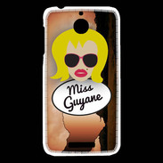 Coque HTC Desire 510 Miss Guyane Blonde