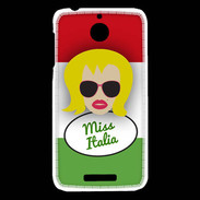 Coque HTC Desire 510 Miss Italie Blonde