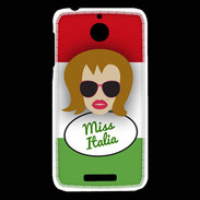 Coque HTC Desire 510 Miss Italie Rousse