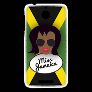 Coque HTC Desire 510 Miss Jamaica Black