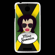 Coque HTC Desire 510 Miss Jamaica Brune