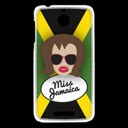 Coque HTC Desire 510 Miss Jamaica Chatain