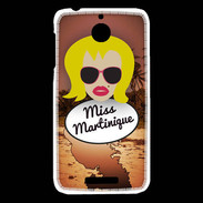 Coque HTC Desire 510 Miss Martinique Blonde