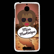 Coque HTC Desire 510 Miss Martinique Black