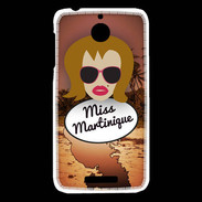 Coque HTC Desire 510 Miss Martinique Rousse