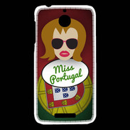Coque HTC Desire 510 Miss Portugal Rousse