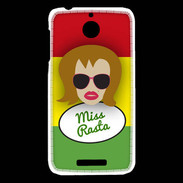 Coque HTC Desire 510 Miss Rasta Rousse