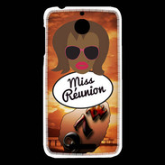 Coque HTC Desire 510 Miss Réunion Black