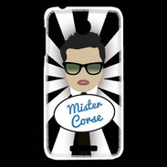 Coque HTC Desire 510 Mister Corse Brun