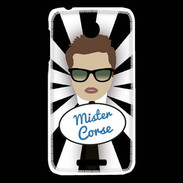 Coque HTC Desire 510 Mister Corse Chatain