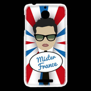 Coque HTC Desire 510 Mister France Brun