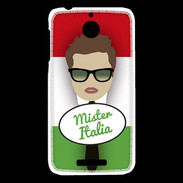 Coque HTC Desire 510 Mister Italie Chatain