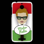 Coque HTC Desire 510 Mister Italie Roux