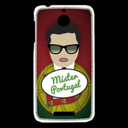 Coque HTC Desire 510 Mister Portugal Brun