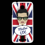 Coque HTC Desire 510 Mister UK Brun