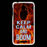 Coque HTC Desire 510 Keep Calm and Grenade
