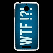 Coque HTC Desire 510 WTF bleu ZG