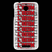 Coque HTC Desire 510 L'seum rouge