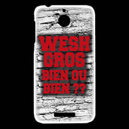 Coque HTC Desire 510 Wesh Gros Rouge