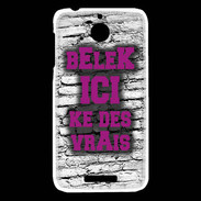 Coque HTC Desire 510 Belek Ici Violet