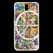 Coque HTC Desire 610 Symbole de la paix Imagine