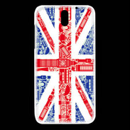 Coque HTC Desire 610 Angleterre sur Drapeau 1