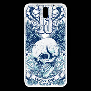 Coque HTC Desire 610 Tête de mort Lucky One 13