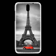 Coque HTC Desire 610 Vintage Tour Eiffel et 2 cv
