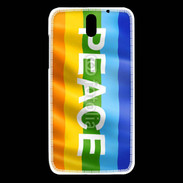 Coque HTC Desire 610 Rainbow peace 5
