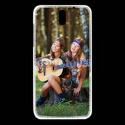 Coque HTC Desire 610 Hippie et guitare 5
