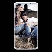 Coque HTC Desire 610 Hippie amoureux et tranquile