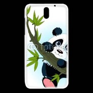 Coque HTC Desire 610 Panda géant en cartoon