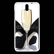 Coque HTC Desire 610 coupe de champagne talons aiguilles 