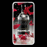 Coque HTC Desire 610 Bouteille alcool pétales de rose glamour