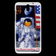Coque HTC Desire 610 Timbre anniversaire premier pas sur la lune USA