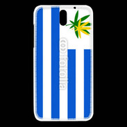 Coque HTC Desire 610 Drapeau Uruguay cannabis 2