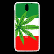 Coque HTC Desire 610 Drapeau italien cannabis