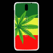 Coque HTC Desire 610 Drapeau reggae cannabis