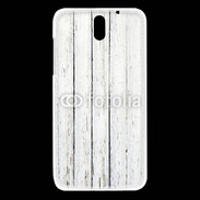 Coque HTC Desire 610 Aspect bois blanc vieilli