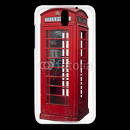 Coque HTC Desire 610 Cabine téléphonique rouge