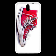 Coque HTC Desire 610 Chaussure Converse rouge