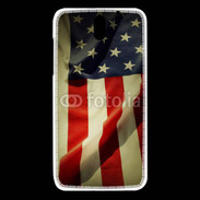 Coque HTC Desire 610 Vintage drapeau USA