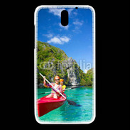 Coque HTC Desire 610 Kayak dans un lagon