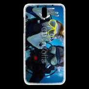 Coque HTC Desire 610 Couple de plongeurs